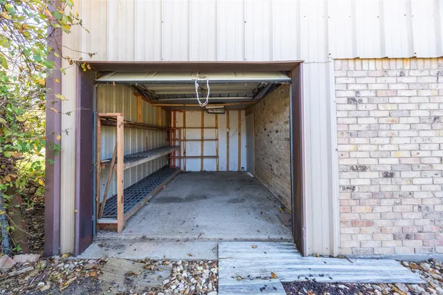 a view of storage room