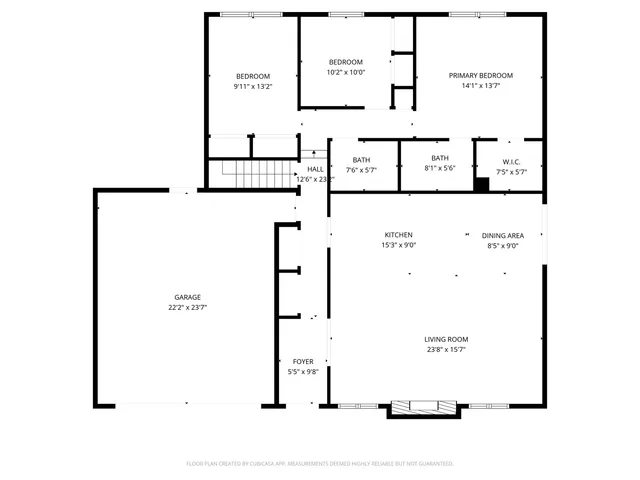 a picture of a floor plan