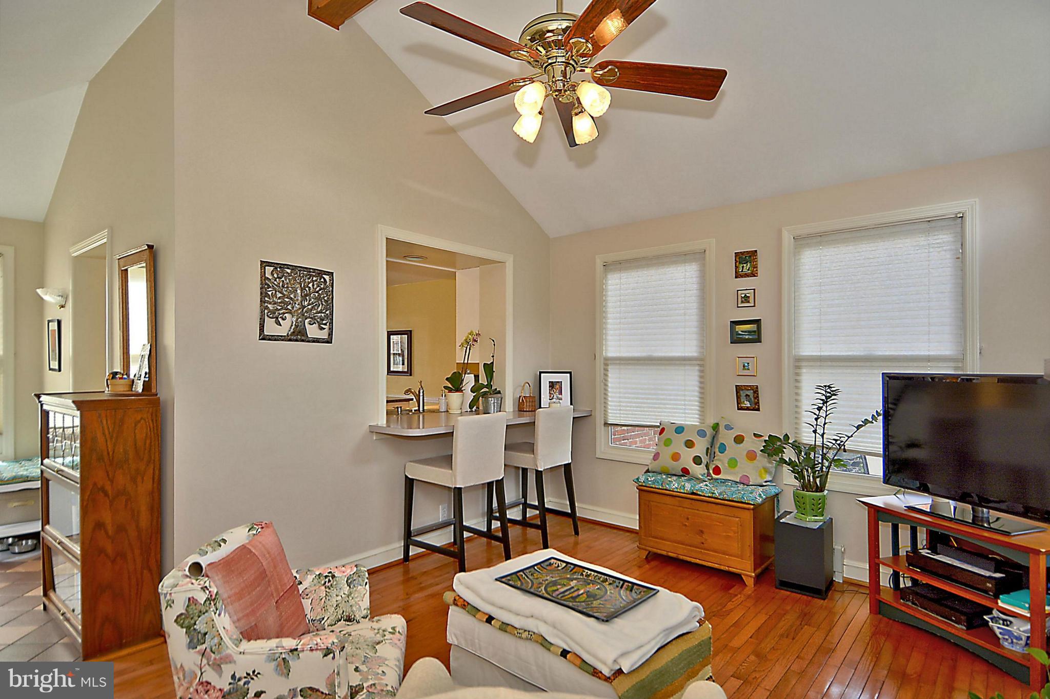 102 East Indian Spring Drive Silver Spring, MD 20901 - Photo 17 of 30 Large family room with vaulted ceilings.