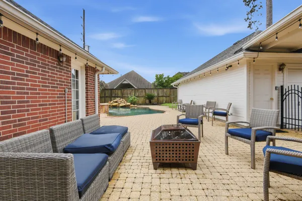 a view of a house with swimming pool