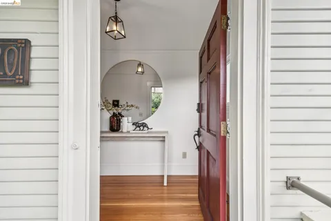 a view of living room and kitchen