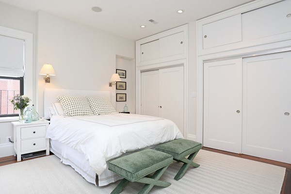 32 Rutland Street, Unit 2L Boston, MA 02118 - Photo 11 of 22 a bedroom with a bed and a cabinets