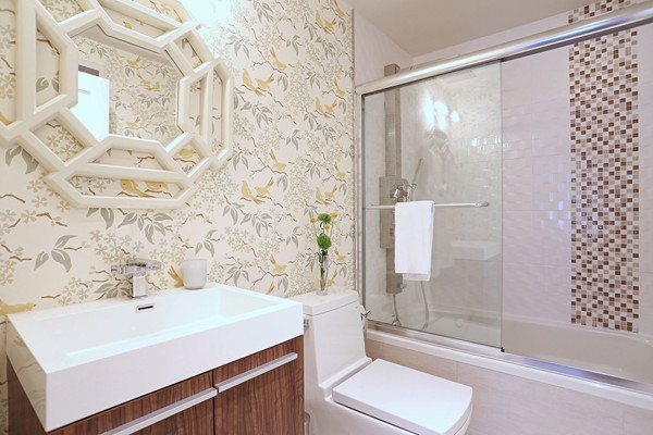 32 Rutland Street, Unit 2L Boston, MA 02118 - Photo 17 of 22 a bathroom with a sink and a mirror