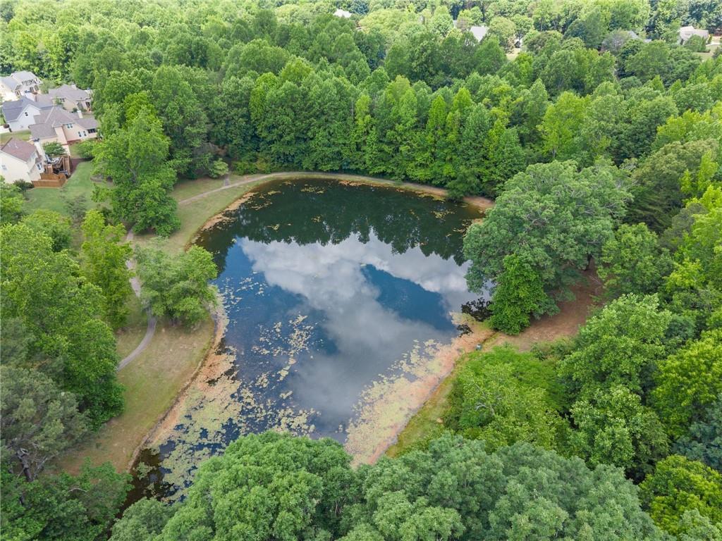 6643 Windvane Point Clermont, GA 30527 - Photo 79 of 88 an aerial view of a residential houses with outdoor space and trees all around