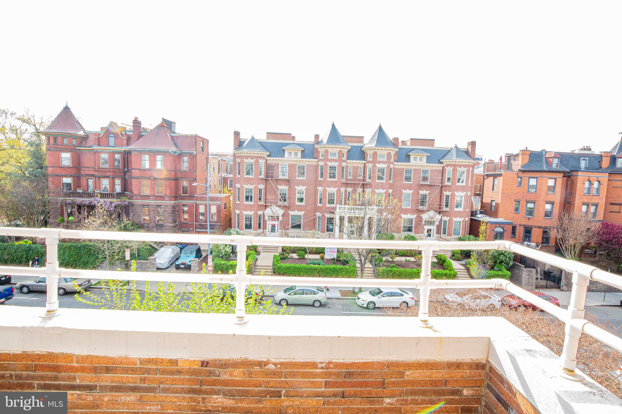2617 13th Street Northwest Washington, DC 20009 - Photo 6 of 13 a view of a city from a terrace