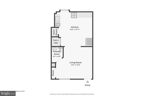 a picture of a floor plan