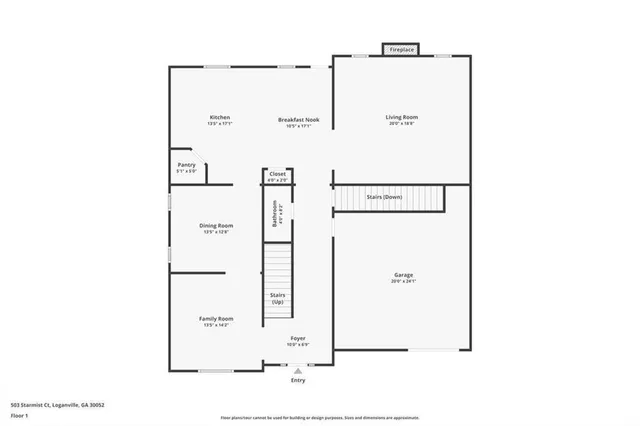 $535,000 | 503 Starmist Court, Loganville, GA 30052