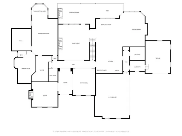 a picture of floor plan
