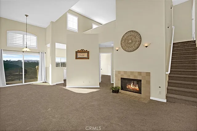 a bathroom with a shower and a toilet