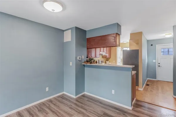a view of kitchen