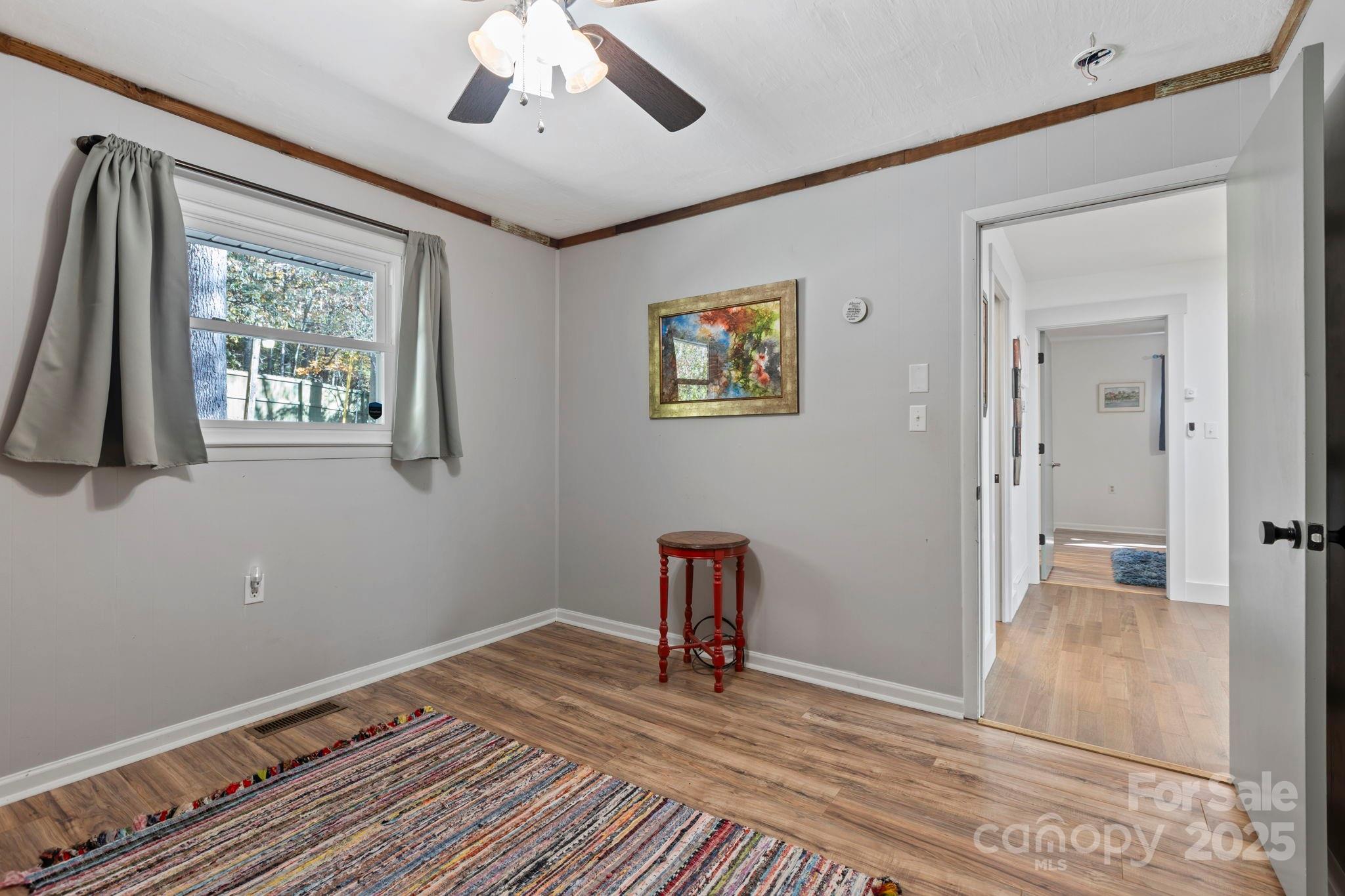 2149 Williamson Creek Road Pisgah Forest, NC 28768 - Photo 20 of 38 a view of a livingroom with a workspace