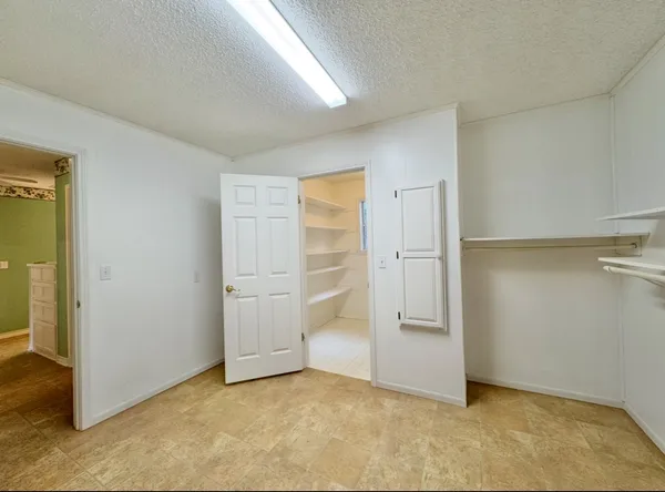 a view of walk in closet
