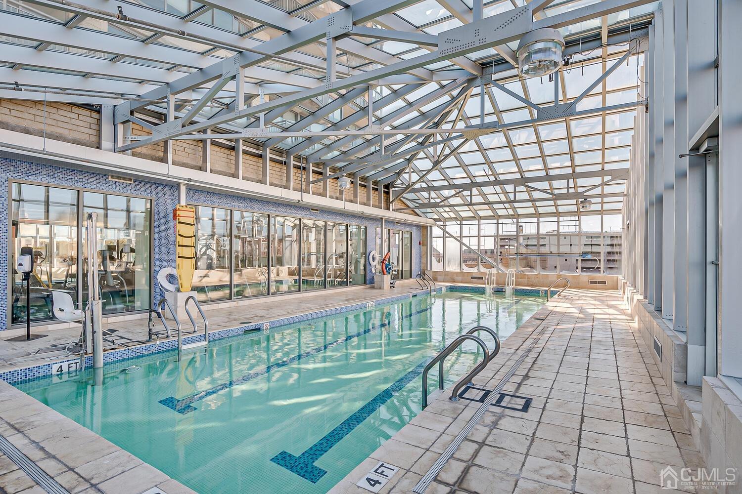 1 Spring Street, Unit 1806 New Brunswick, NJ 08901 - Photo 40 of 57 Indoor Pool