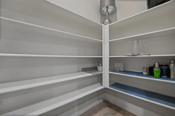 a view of walk in closet