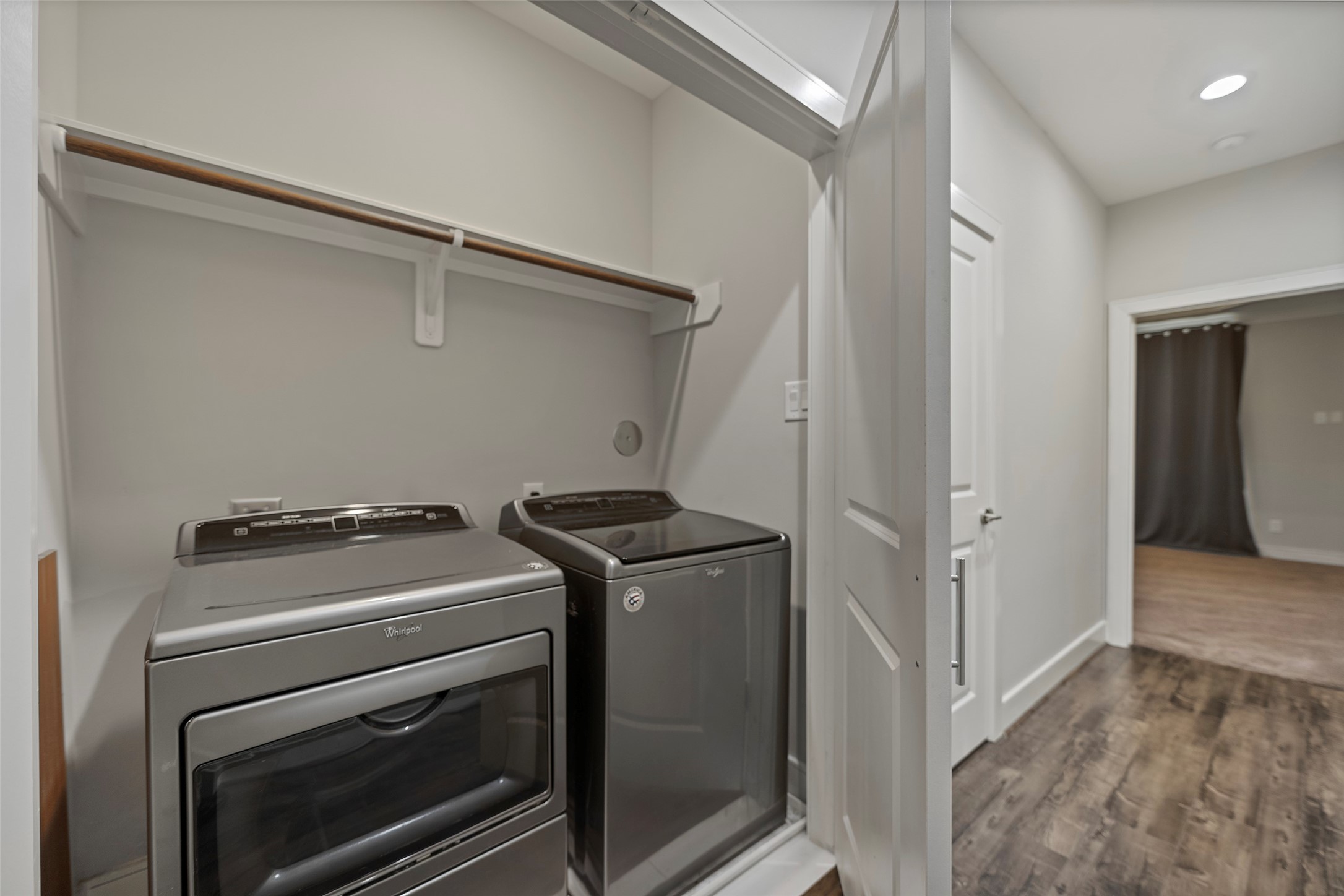 6533 Castlebay Drive Houston, TX 77092 - Photo 23 of 50 a view of washer and dryer