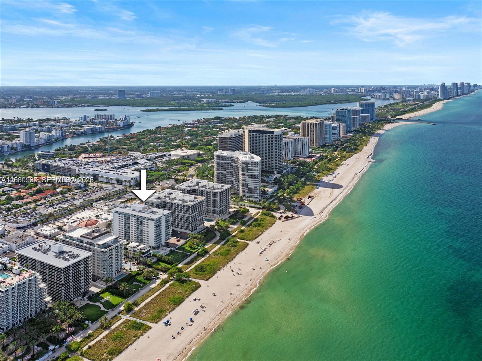 9511 Collins Avenue, Unit 811 Surfside, FL 33154 - Photo 1 of 29 a view of a city with tall buildings