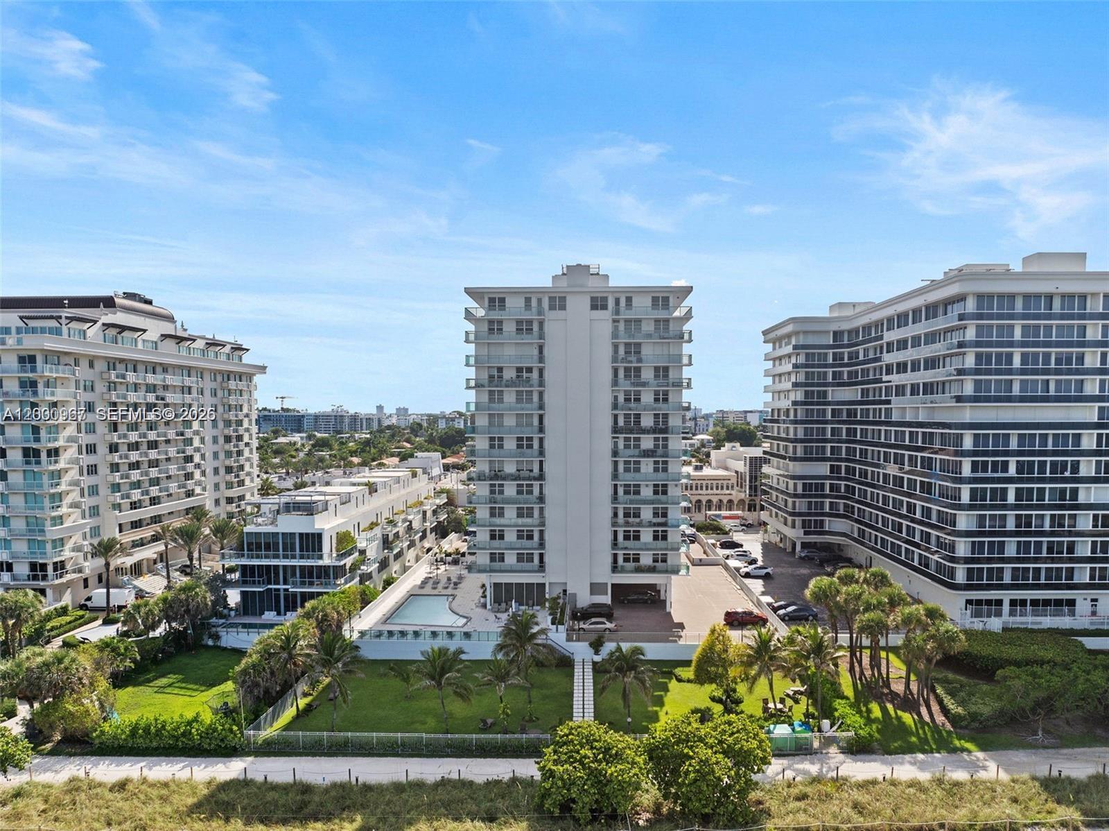 9511 Collins Avenue, Unit 811 Surfside, FL 33154 - Photo 29 of 29 a view of a city with tall buildings