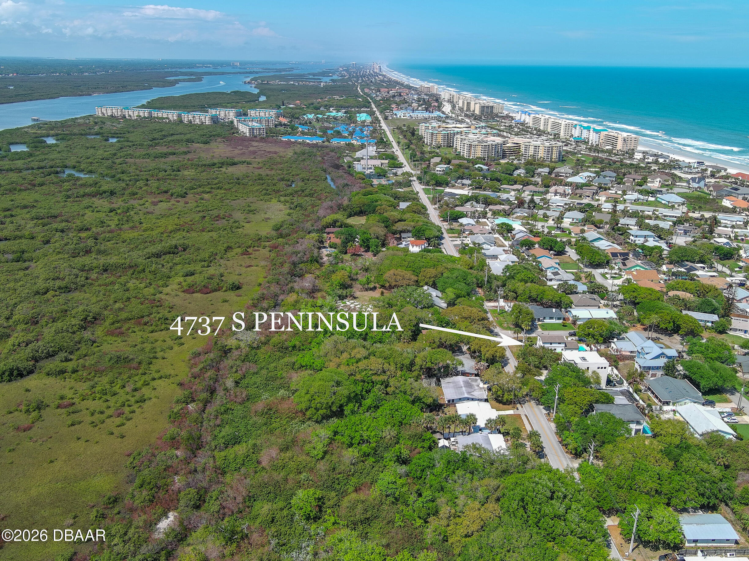 4737 South Peninsula Drive Ponce Inlet, FL 32127 - Photo 3 of 17 a view of a city