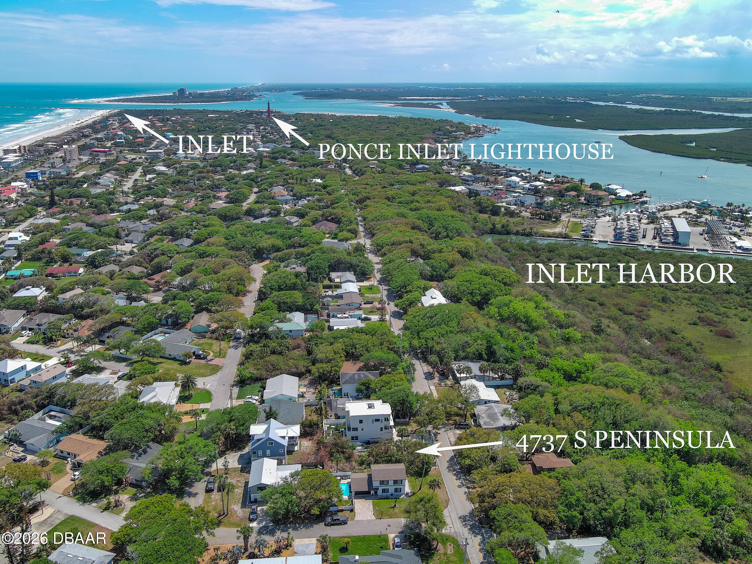 4737 South Peninsula Drive Ponce Inlet, FL 32127 - Photo 6 of 17 a view of a city