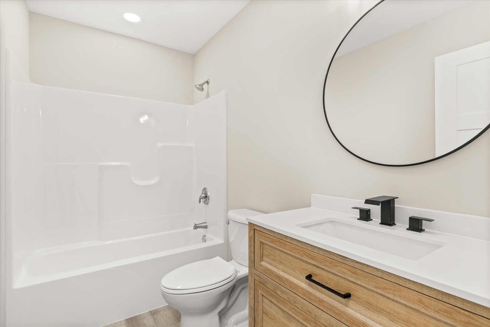 120 Kevin Drive Diamond, IL 60416 - Photo 20 of 24 a bathroom with a sink a toilet and a mirror