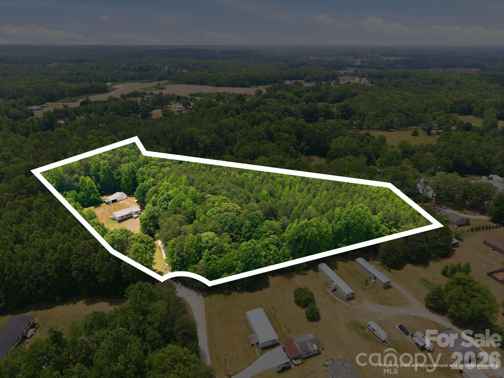 675 Overcash Road Salisbury, NC 28147 - Photo 48 of 48 a view of a lot of a green space in balcony