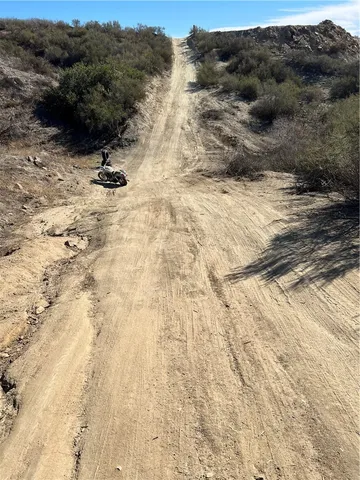 a view of outdoor space with mountain view