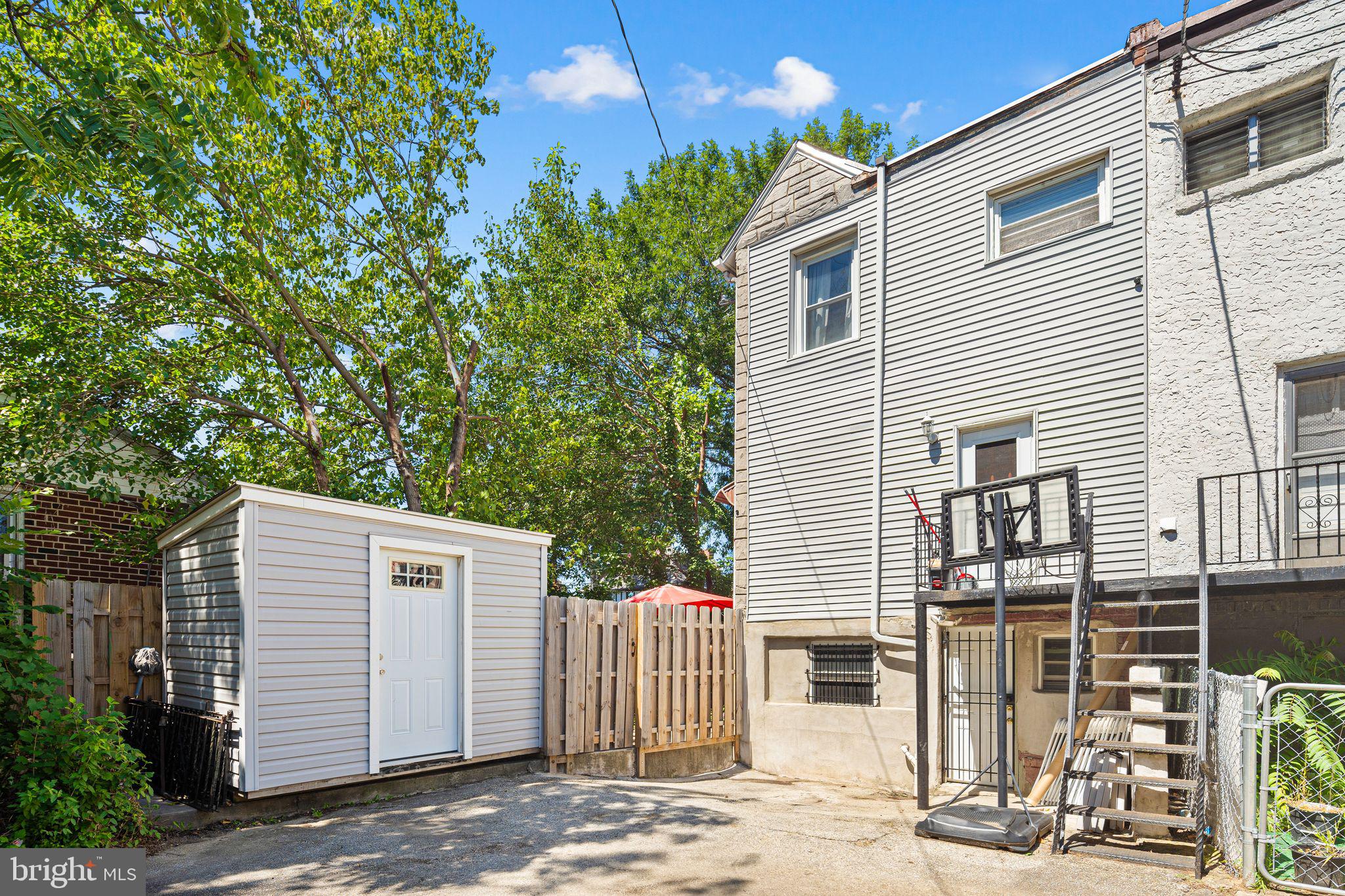 144 Fairview Avenue Lansdowne, PA 19050 - Photo 33 of 39 a front view of a house with a garden