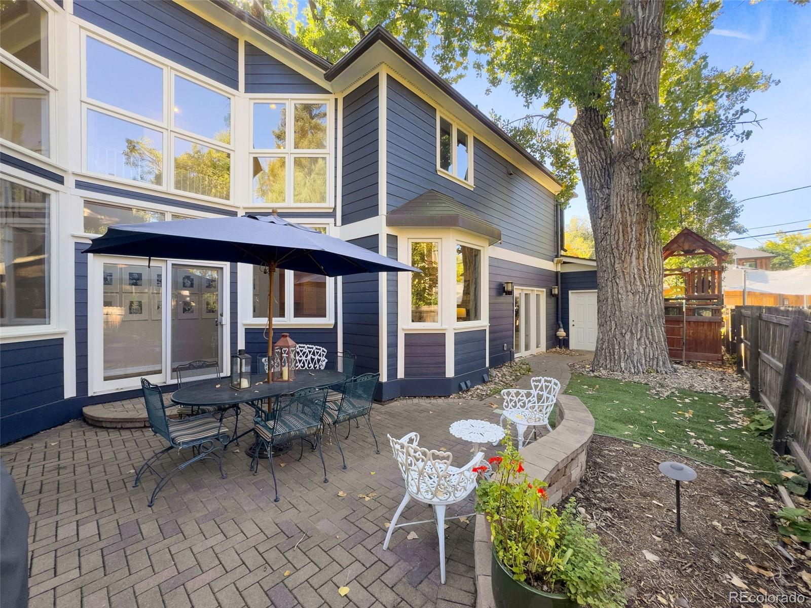 2435 South Fillmore Street Denver, CO 80210 - Photo 29 of 32 a view of a house with sitting area
