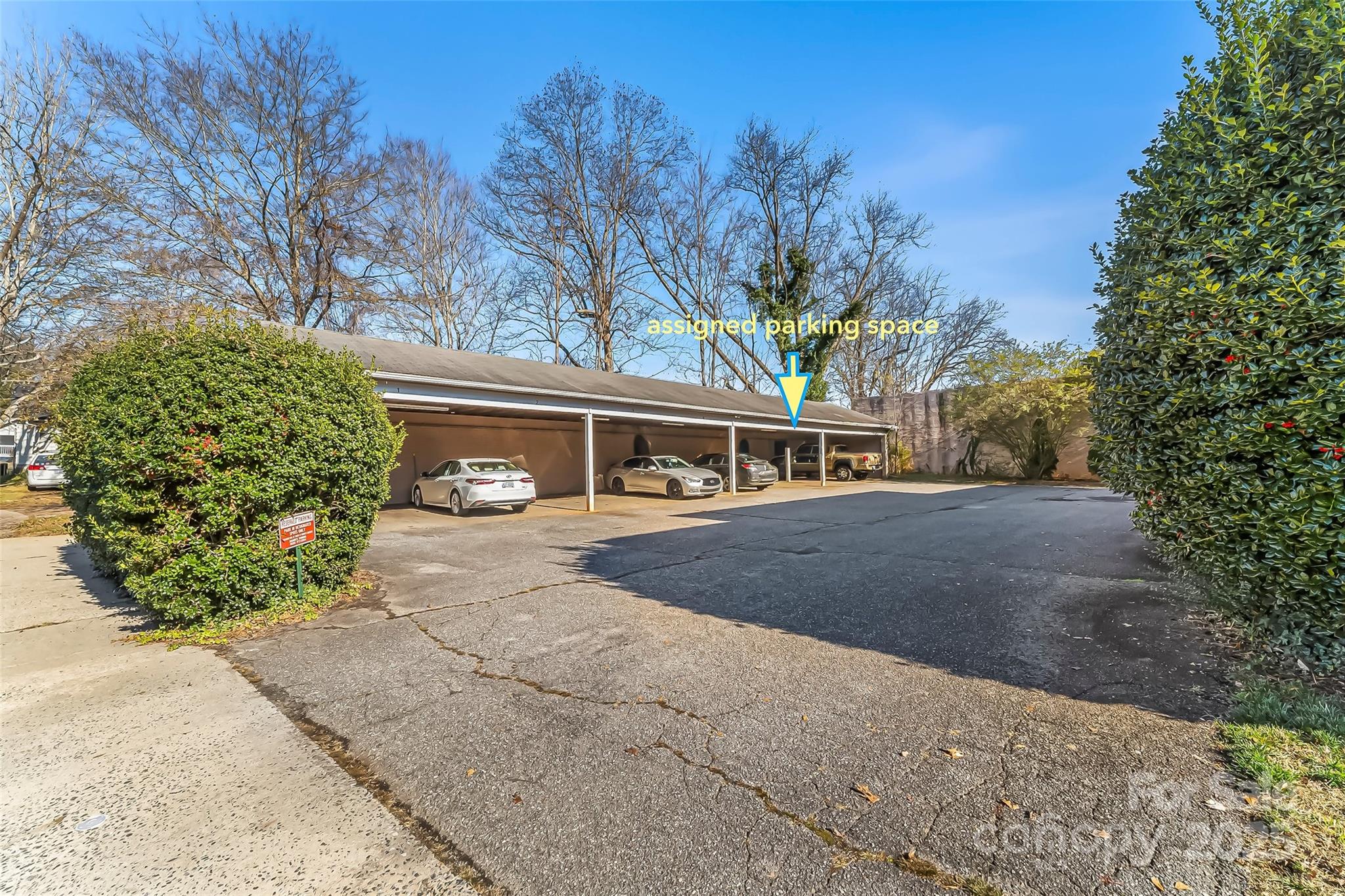 308 North Green Street, Unit 6 Morganton, NC 28655 - Photo 16 of 21 a front view of a house with garden
