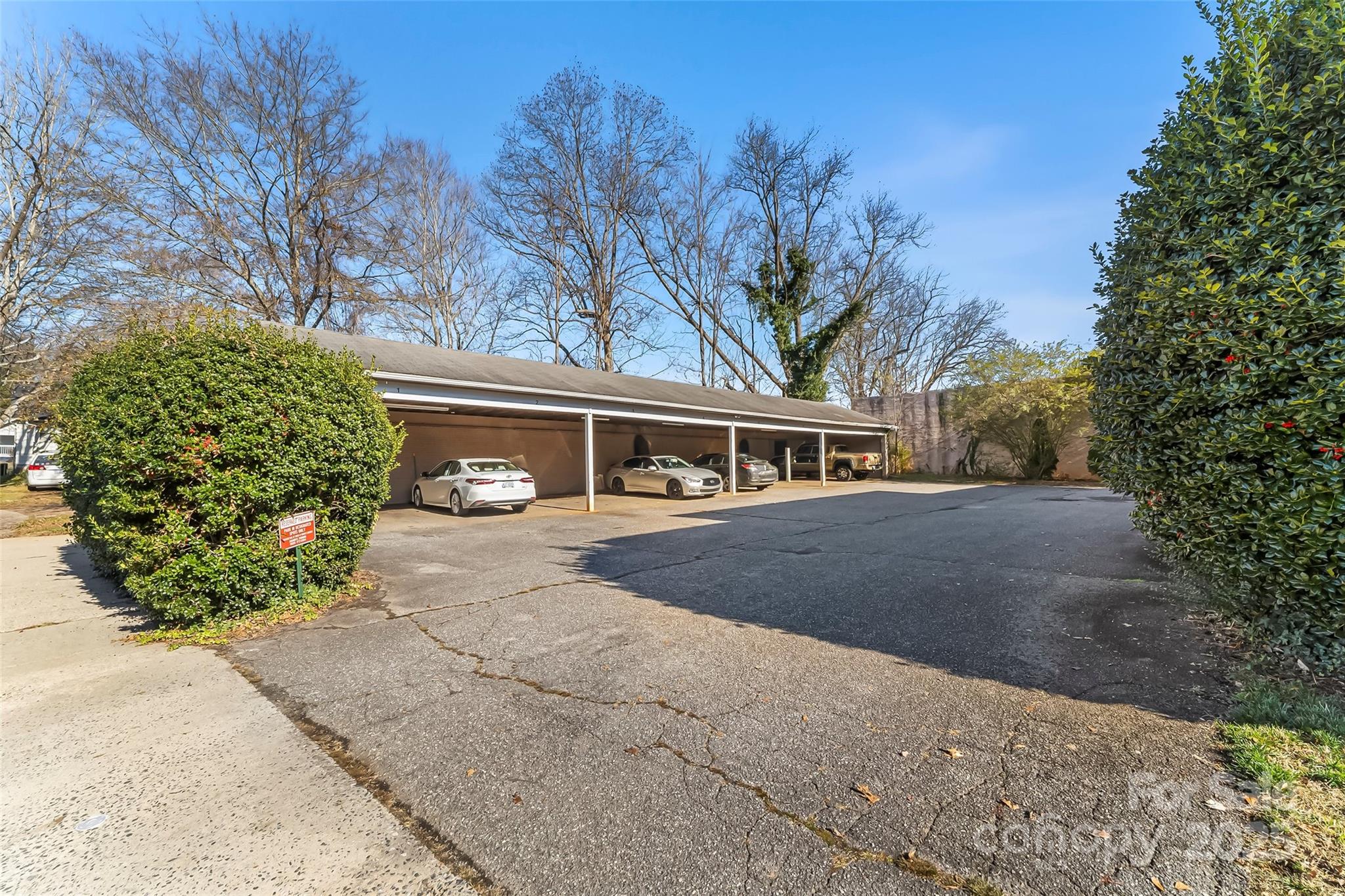 308 North Green Street, Unit 6 Morganton, NC 28655 - Photo 17 of 21 a front view of house with a garden