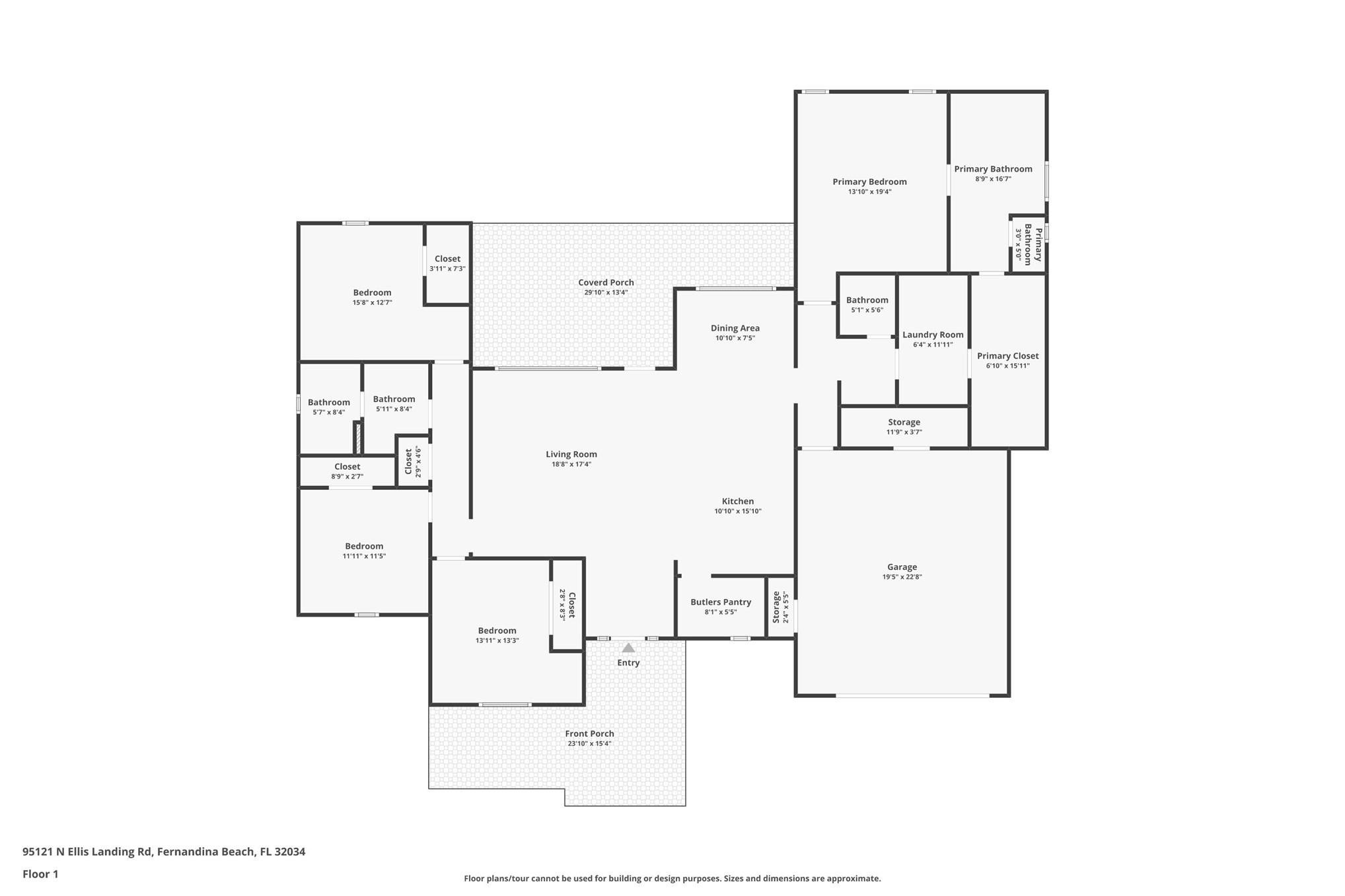 95121 North Ellis Landing Road Fernandina Beach, FL 32034 - Photo 15 of 37 a picture of a floor plan