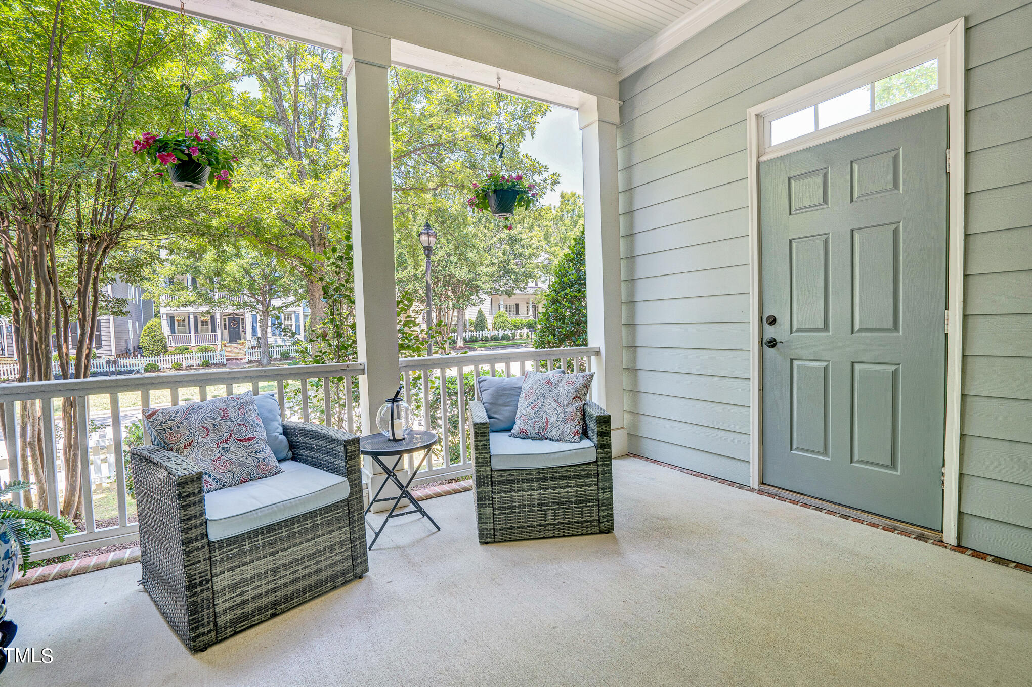 1700 Rainbow Hill Raleigh, NC 27614 - Photo 4 of 35 a living room with furniture and a floor to ceiling window