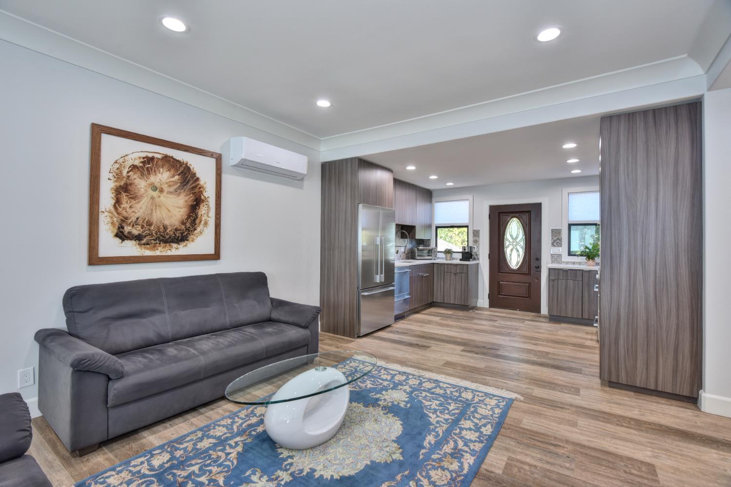 251 Middlefield Road Palo Alto, CA 94301 - Photo 13 of 76 a living room with furniture and wooden floor