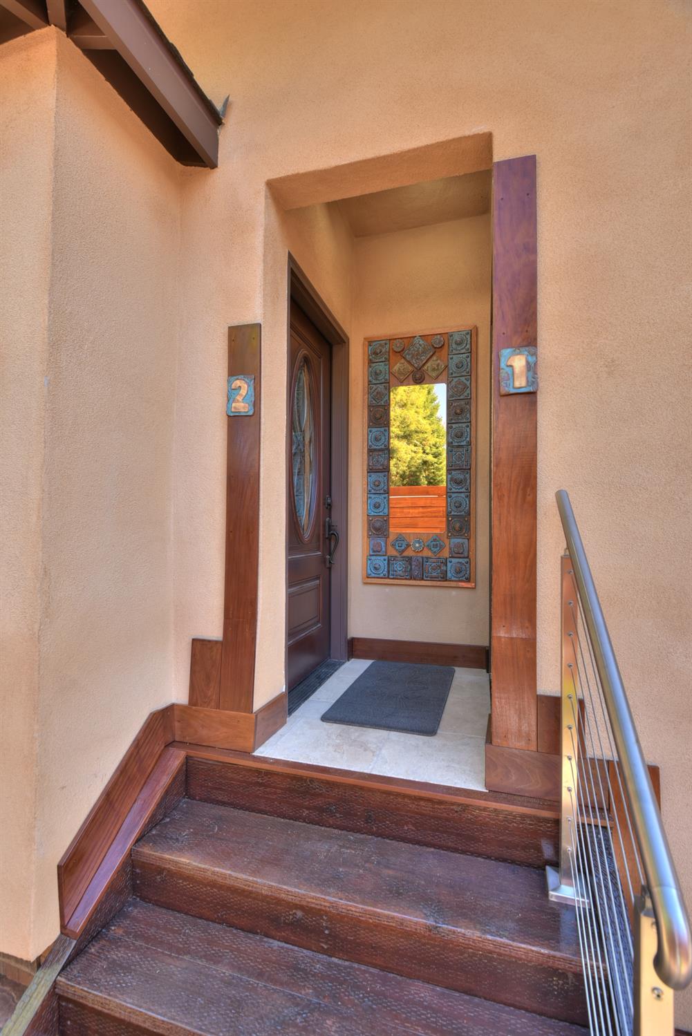 251 Middlefield Road Palo Alto, CA 94301 - Photo 22 of 76 a view of a hallway with wooden floor and staircase