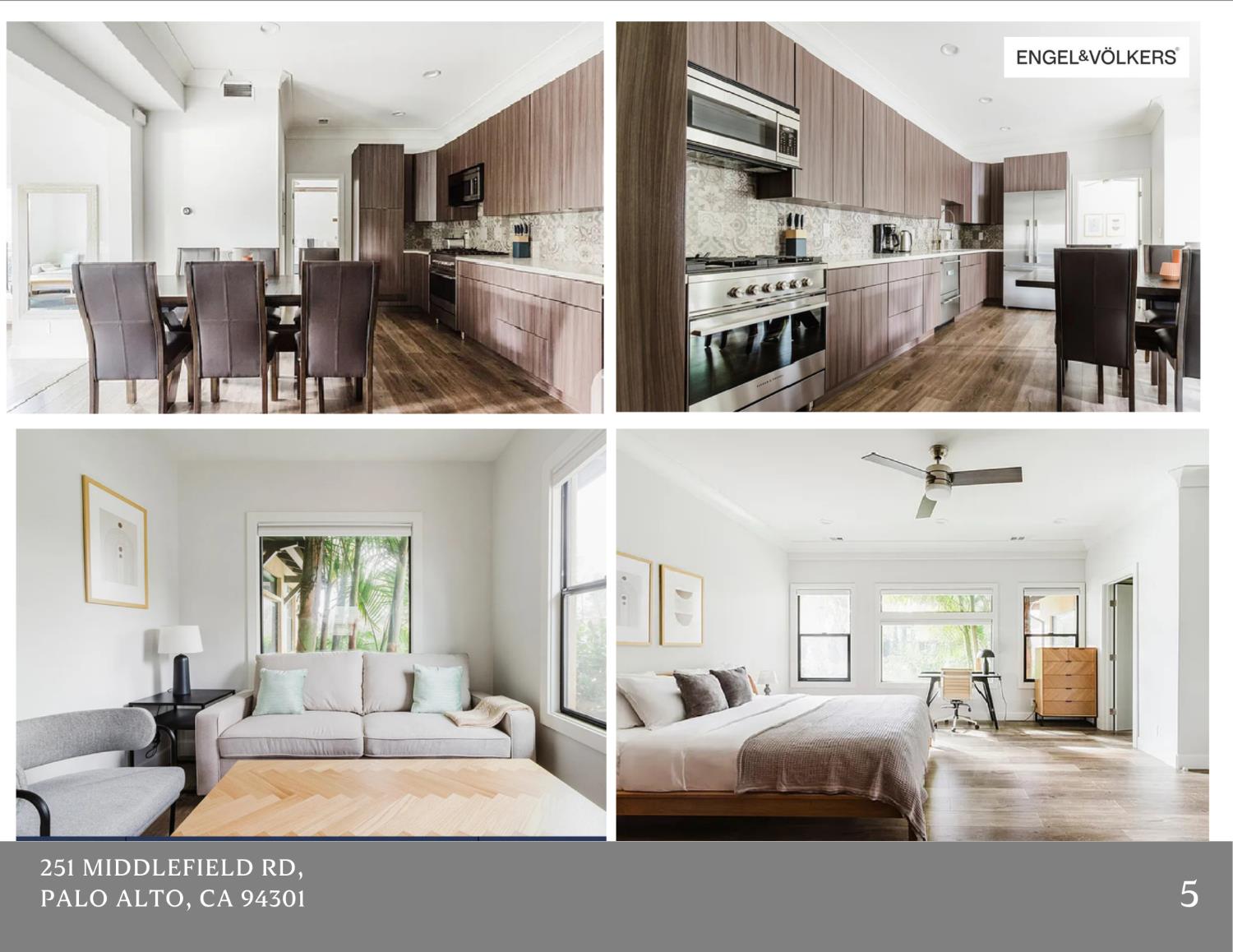 251 Middlefield Road Palo Alto, CA 94301 - Photo 70 of 76 a living room with stainless steel appliances kitchen island granite countertop a living room view