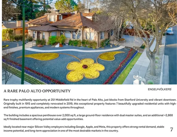 $7,988,000 | 251 Middlefield Road, Palo Alto, CA 94301