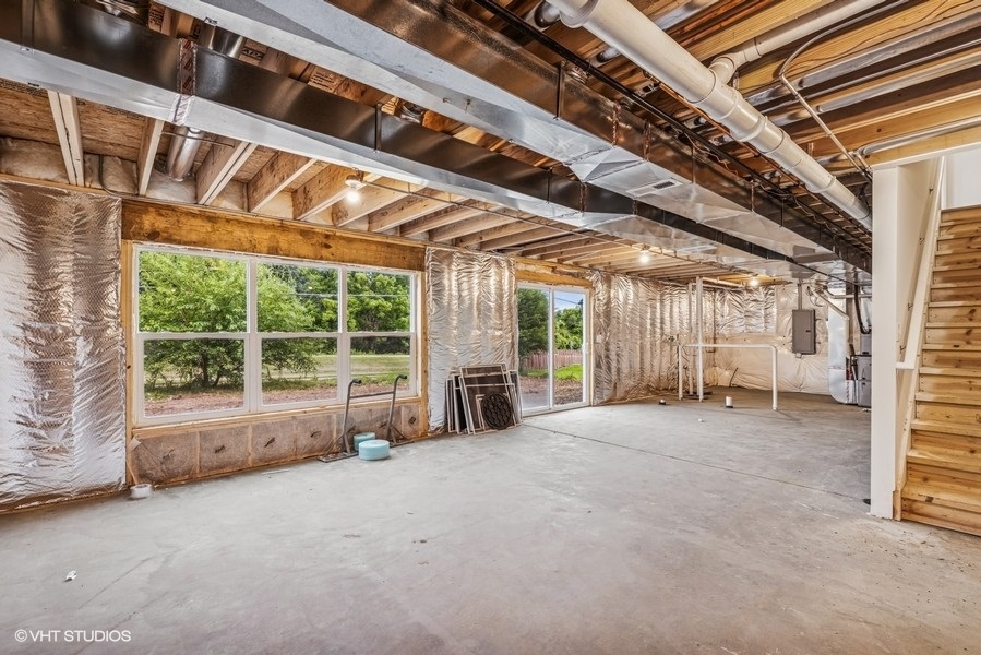 735 Fox Trail Terrace Cary, IL 60013 - Photo 17 of 21 a view of an empty room with a balcony
