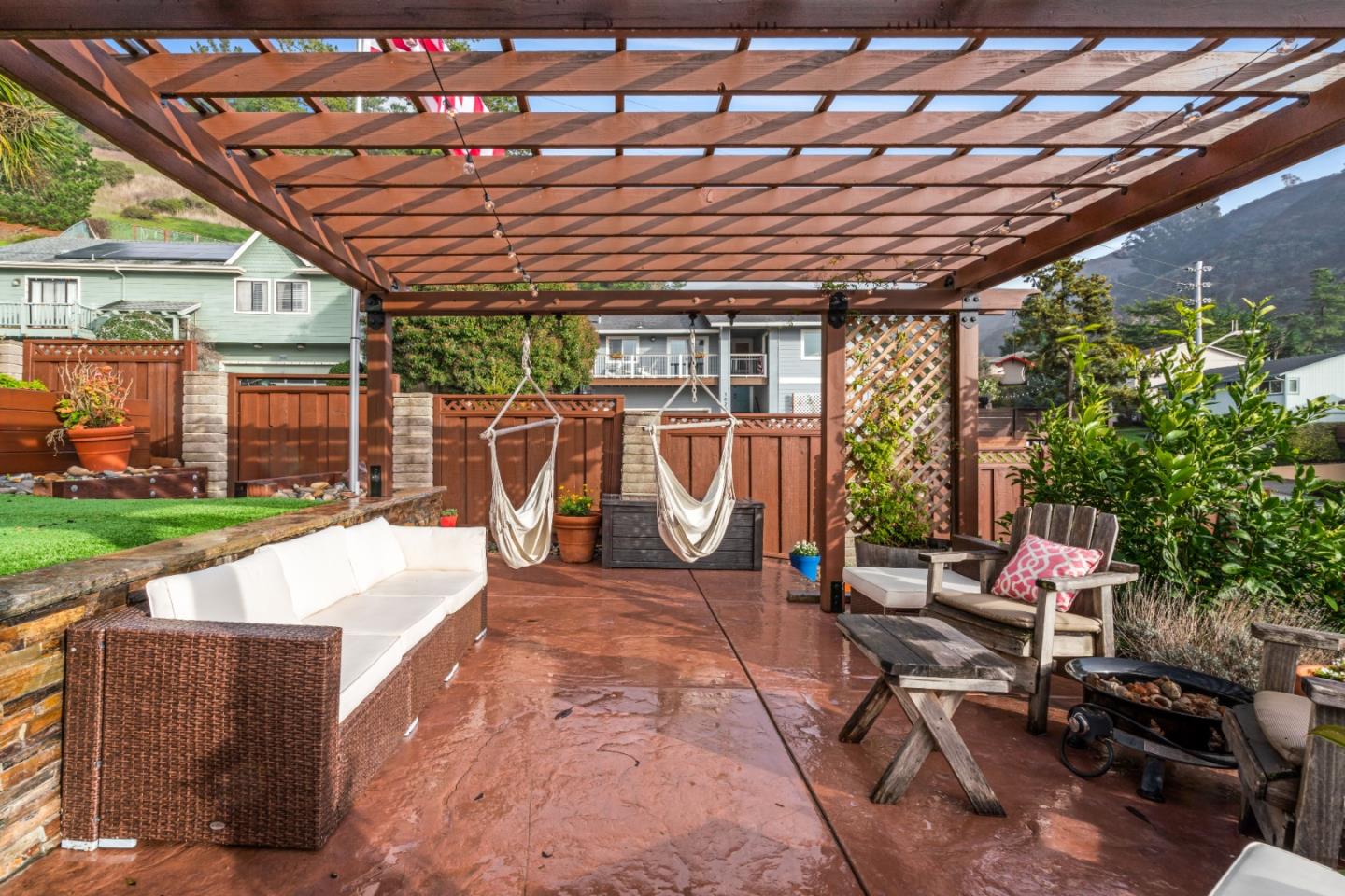 804 Prairie Creek Drive Pacifica, CA 94044 - Photo 47 of 64 a building outdoor space with patio furniture and garden