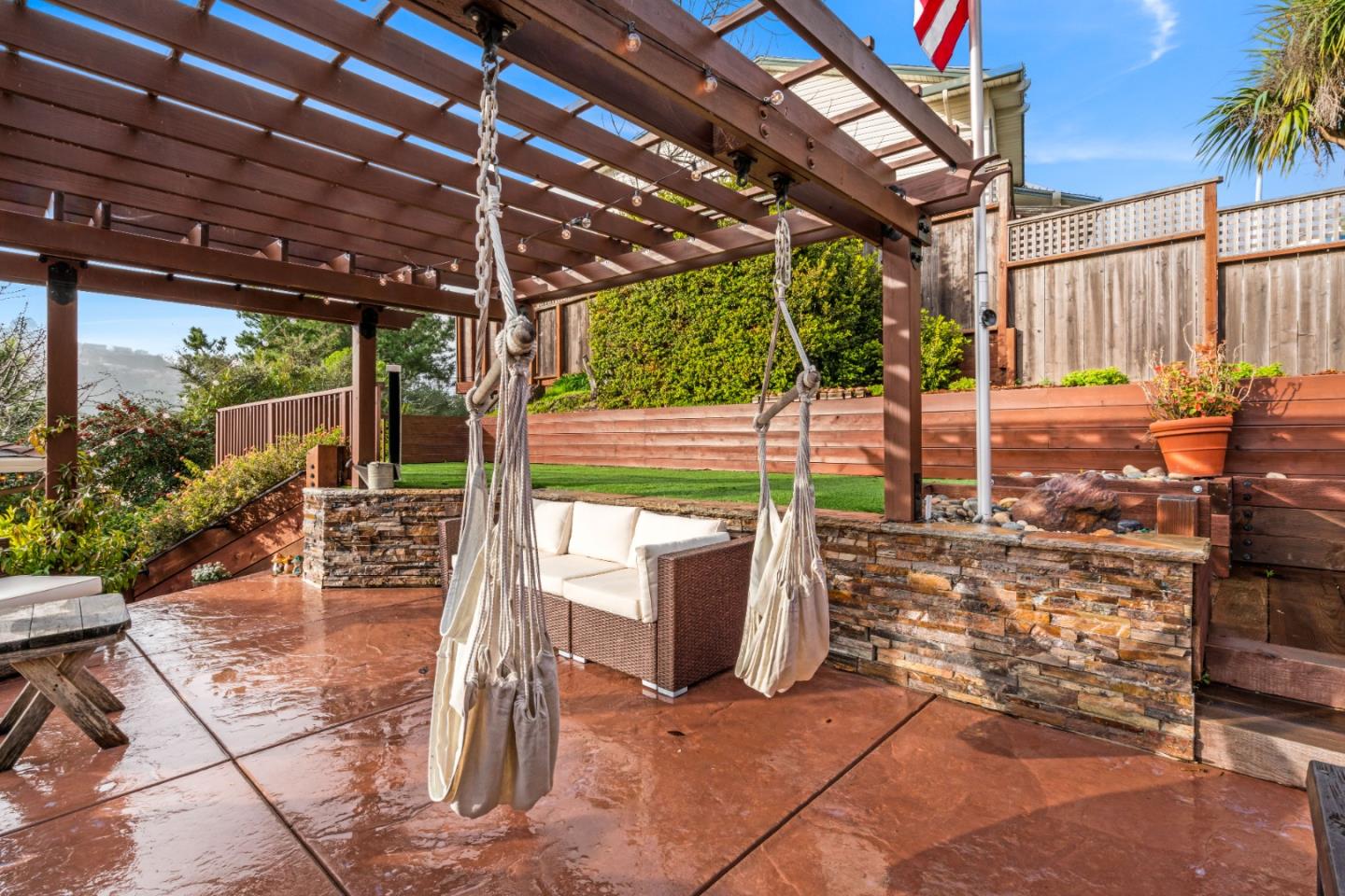 804 Prairie Creek Drive Pacifica, CA 94044 - Photo 49 of 64 a view of porch with seating space