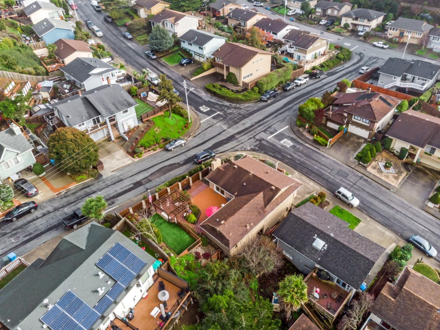 804 Prairie Creek Drive Pacifica, CA 94044 - Photo 57 of 64 an aerial view of a city