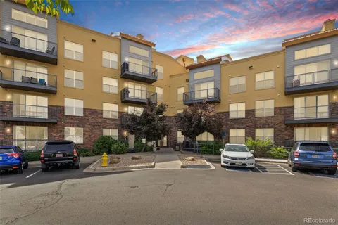 a car parked in front of a building