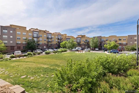 a view of a city with tall buildings