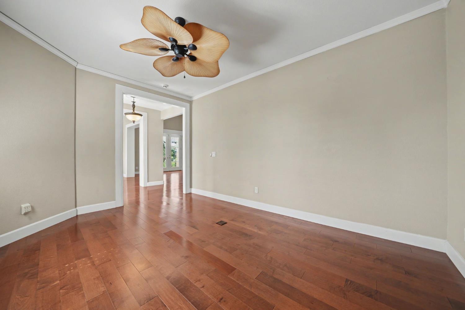 532 Oakridge Road Valley Springs, CA 95252 - Photo 24 of 89 a view of room with wooden floor and ceiling fan