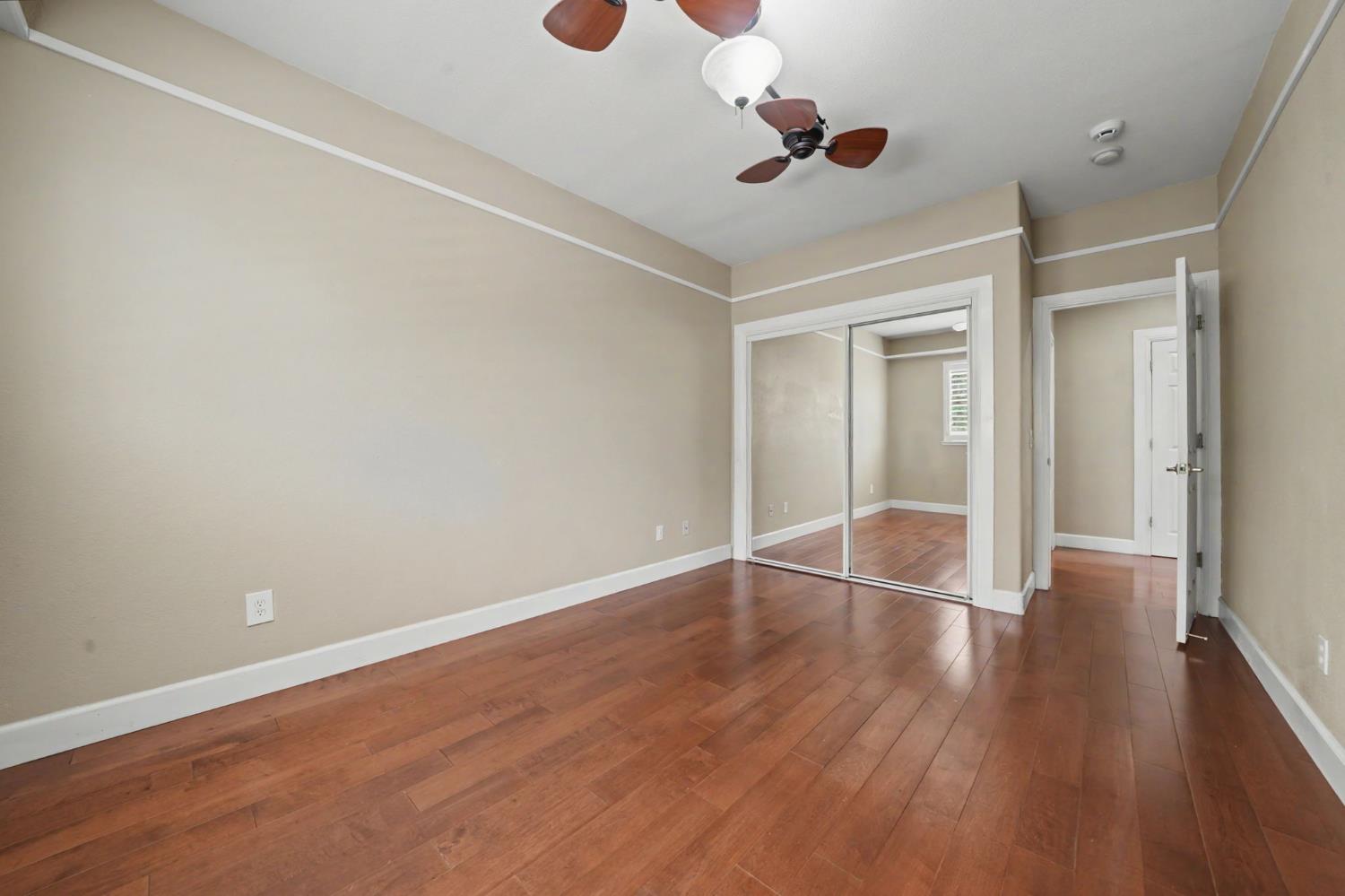 532 Oakridge Road Valley Springs, CA 95252 - Photo 61 of 89 a view of an empty room with wooden floor