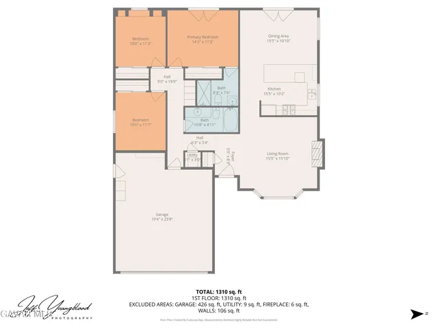 a picture of a floor plan