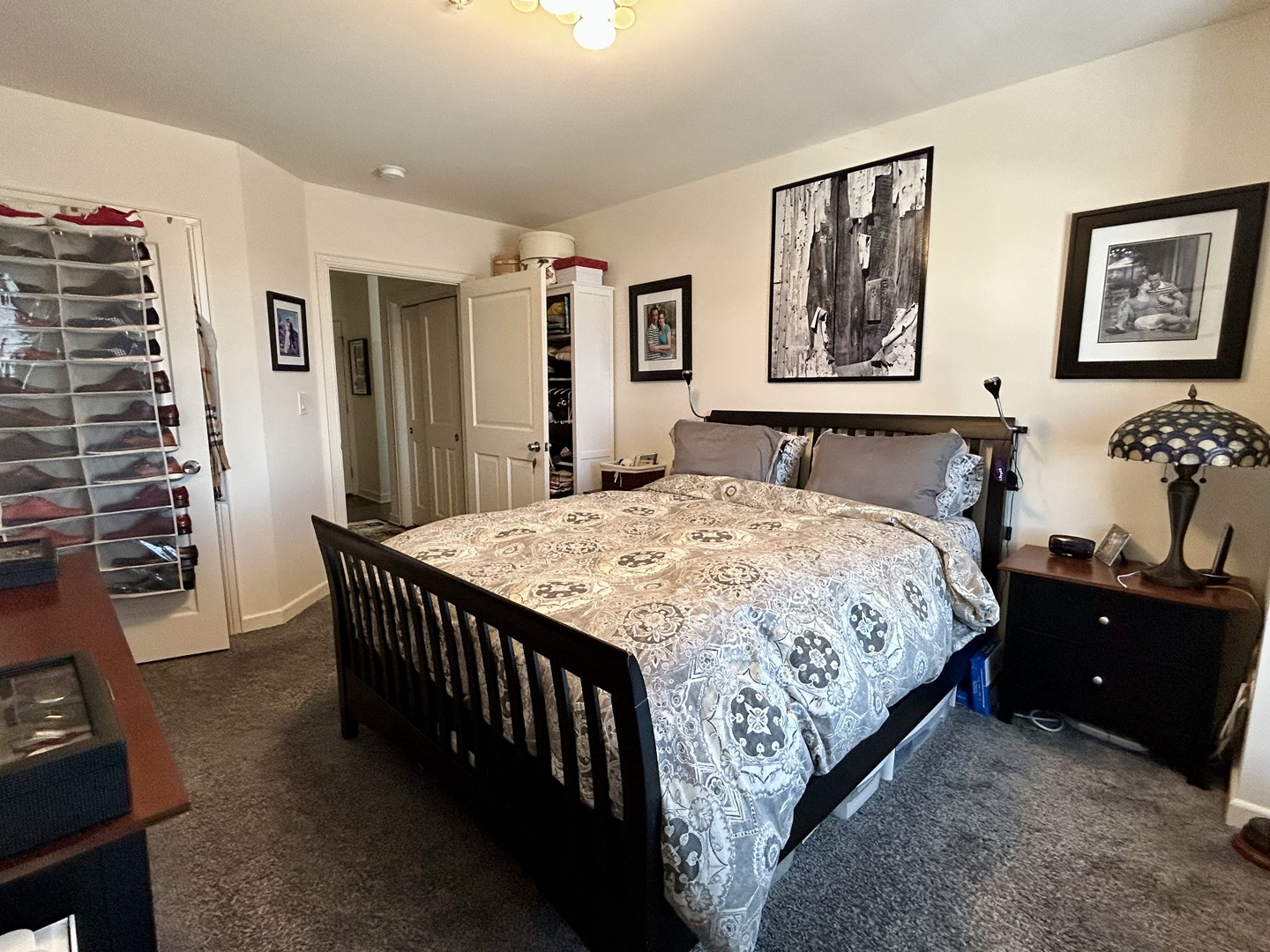 1849 Green Bay Road, Unit 2E Highland Park, IL 60035 - Photo 15 of 23 a bedroom with a bed and a night stand