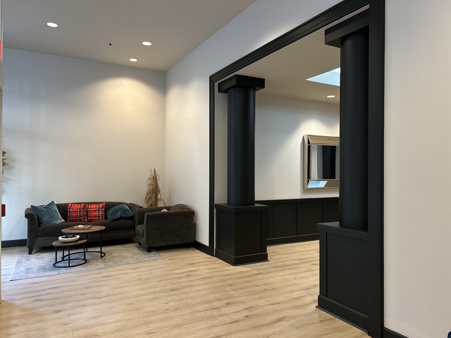 1849 Green Bay Road, Unit 2E Highland Park, IL 60035 - Photo 23 of 23 a living room with furniture and a wooden floor