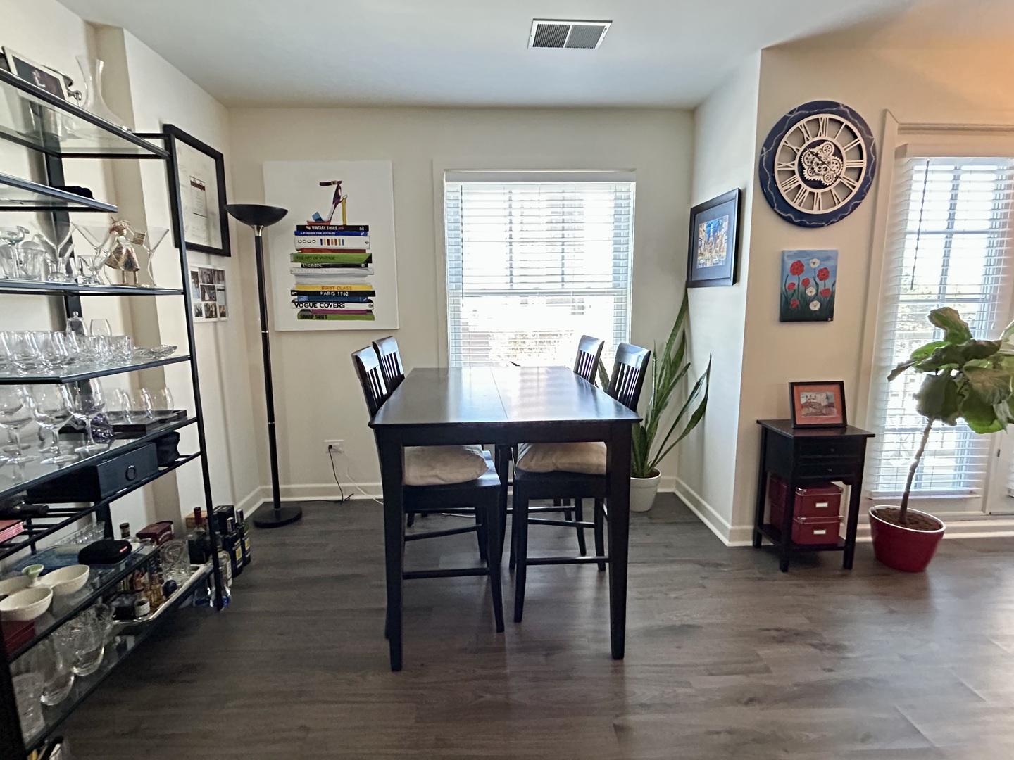 1849 Green Bay Road, Unit 2E Highland Park, IL 60035 - Photo 8 of 23 a view of a dining room with furniture and wooden floor