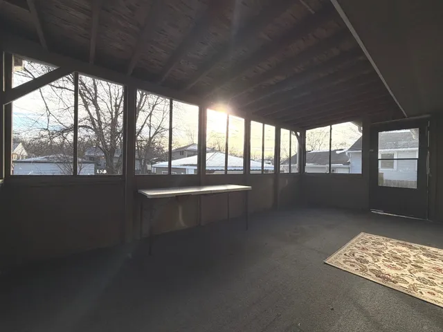 a view of room with window