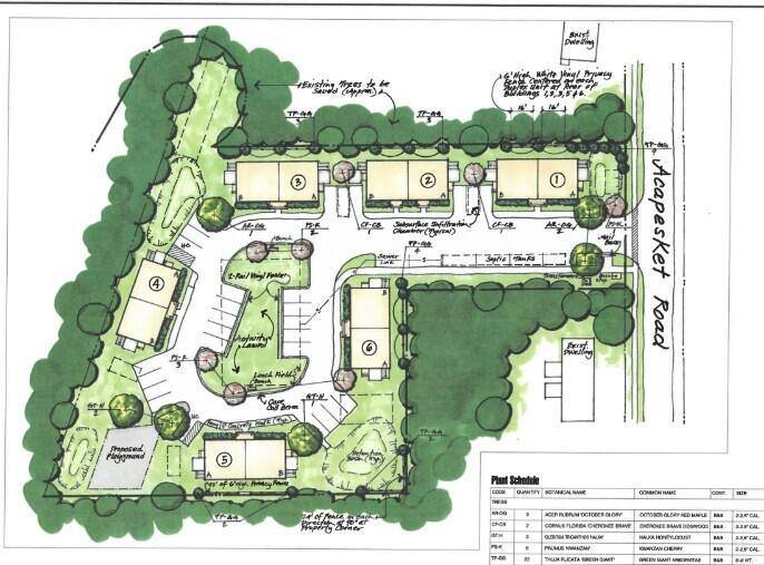 87 Acapesket Road, Unit 4B East Falmouth, MA 02536 - Photo 2 of 3 Landscape Plan
